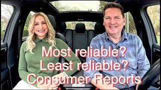 Most and least reliable for each brand // 2025 Consumer Reports