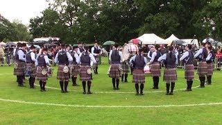 ROYAL BURGH OF STIRLING PIPE BAND AT THE SCOTTISH PIPE BAND CHAMPIONSHIPS 2019