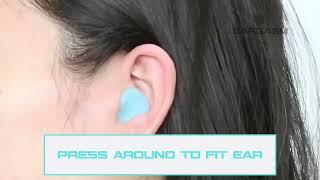 How to apply Eargasm Squishies: Instructional Video