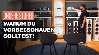 Was ist der Vorteil an einem Besuch in einem HiFi Klubben Store?