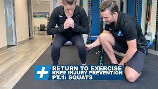 Knee pain and injury prevention when returning to exercise Pt.1 - Squats | Tim Keeley | Physio REHAB