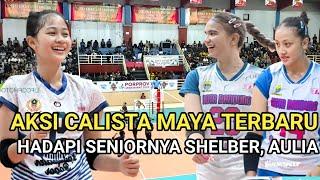 AKSI CALISTA MAYA TERBARU HADAPI SENIORNYA SHELA BERNADHETA, AULIA DI SEMIFINAL PORPROV JABAR 2022