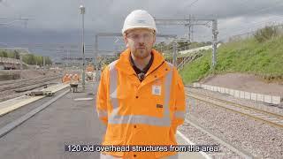 Scotland's Railway - Carstairs Modernisation - Overhead Wires update