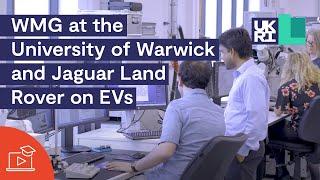 EPSRC Prosperity Partnerships | WMG at the University of Warwick and Jaguar Land Rover on EVs