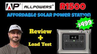 Affordable portable solar power station - AllPowers R1500 Review