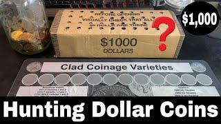 Hunting $1 Dollar Coins - "Gold Dollars" and Susan B Anthony Dollars