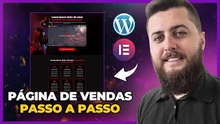 Criando uma PÁGINA DE VENDAS Profissional do Zero (com Elementor)