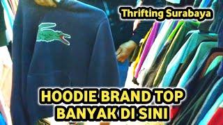 Pencinta hoodie yang suka full polar wajib nonton pasar thrifting tugu pahlawan surabaya