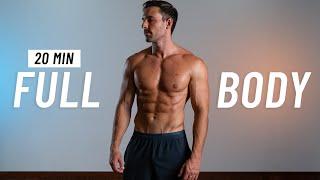 20 Min Full Body Workout (No Equipment, At Home)