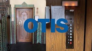 Gated Otis Traction elevator @ Medical Arts Building - San Mateo, CA