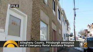 Allegheny County, Pittsburgh Announce End Of Emergency Rental Assistance Program