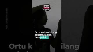 Pukul Teman Cewek di Sekolah Sampai Pelipis Berdarah