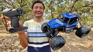 RC Rock Crawler Car with Projection Light Unboxing - JMV TOYS