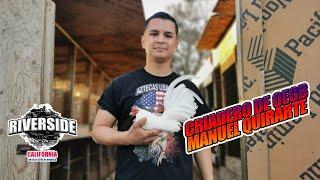 Manuel Quirarte aves OEGB  en Riverside California