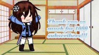 {Thank you so much for 1000 subscribers!}