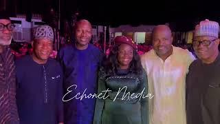 Adeyinka Alaseyori Meet With Kenny Ogungbe & Keke Ogungbe At KSB 25 Years On Stage