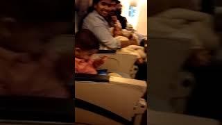 Emirates/very near to business class /flying with 2 babie