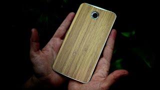 Change Your Nexus 6 To A Moto X With SlickWraps Natural Series