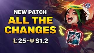 ALL THE CHANGES in Patch 25.S1.2 | Season 2025 League of Legends