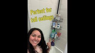 Keep Your Bathroom Tidy and Organized with the Rustproof Shower Caddy Review