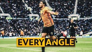 THE JOTA AND JIMENEZ COMBINATION! | Raul Jimenez v Tottenham Hotspur | Every Angle