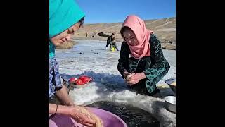 A remote and extremely cold village ofAfghan - Rural life in Afghanistan