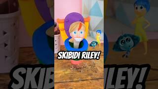 Skibidi RILEY Toilet! ‍️! #riley #insideout2 #skibiditoilet