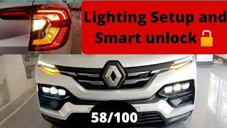 Renault Kiger 2021 | Lighting Setup | Tri LED Headlamps | 3D Tail Lamps | Best in segment