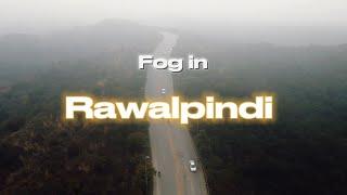 Fog in Rawalpindi | Winters | New Year 2024 | Drone Shot | Sweater Weather