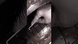  ASMR Fixing a screw flat tire | Autodetailing #mitza #mercedes #gls #detailing