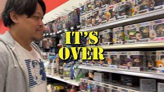 He finally quit collecting!! (Toy Hunt)