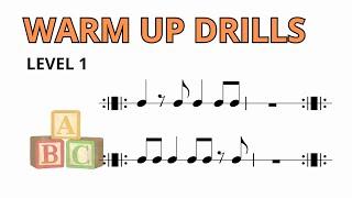 Rhythmic Vocabulary Warm Up For Students & Beginners 