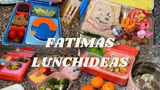 ESTÁS FUERON LA COMPILACIONES DE LAS LONCHERAS DE LA SEMANA #schoollunch