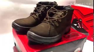 Bota De Segurança Em Couro Nobuck C/ Bico PVC Crival CP092