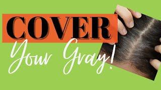 How To Cover Your Gray Hair | while growing out your color