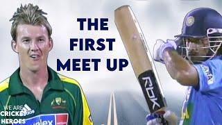 Young Dhoni Meeting Dangerous Australian Bowlers for the First Time , Can Msd save India