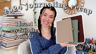 JOURNAL REVIEW & RECAP 2024🩷 (the journals I wrote in this year!)