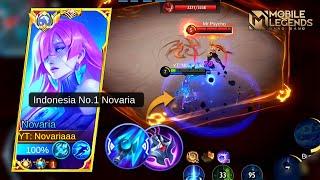 NOVARIA MAGE SNIPER VS HERO YIN WHO WILL WIN?? | TOP 1 GLOBAL NOVARIA BEST BUILD & EMBLEM 2023