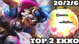 Wild Rift Ekko - Top 2 Ekko Gameplay Rank Master