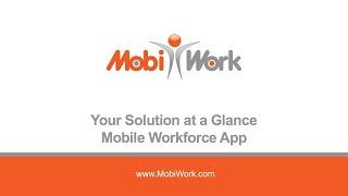 Your Solution at a Glance: Mobile Workforce App