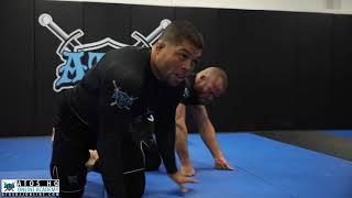 No-Gi Arm bar from closed guard to triangle Choke by BJJ Legend Andre Galvao