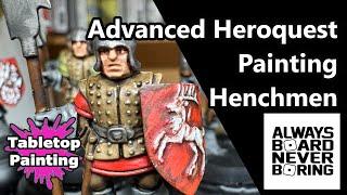 Painting Henchmen for Advanced Heroquest | Easy Mercenary Painting Guide | The AHQ Project