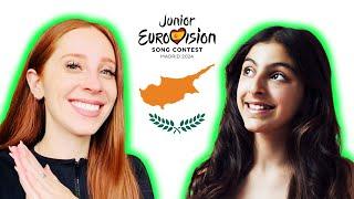 LET'S REACT TO CYPRUS' SONG FOR JUNIOR EUROVISION 2024 - MARIA PISSARIDES "CRYSTAL WATERS"