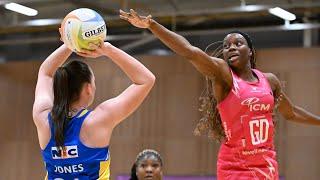 Match Action: Rhinos Netball v London Pulse