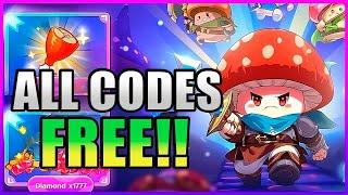 ▶️ALL THE CODES!! -  Legend of Mushroom - HOW TO REDEEM CODES!