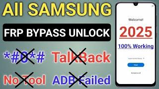 Samsung Frp Bypass 2025 Android 11-12-13-14 || Samsung Frp Bypass TalkBack Not Working Fixed