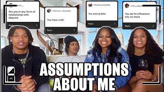 ASSUMPTIONS ABOUT ME  WITH DEJUANE KAY AND JESS | GETS SPICY