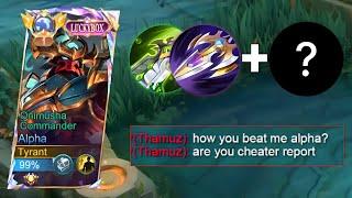 ALPHA UNLIMITED TRUE DAMAGE BUILD IN EXP 2024!! (pls try) - Mobile Legends