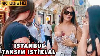 Exploring Istanbul's Istiklal Street: Taksim Square & Street Food Adventure | 4K Walking Tour