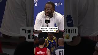 Draymond Green on his interaction with Fred VanVleet 